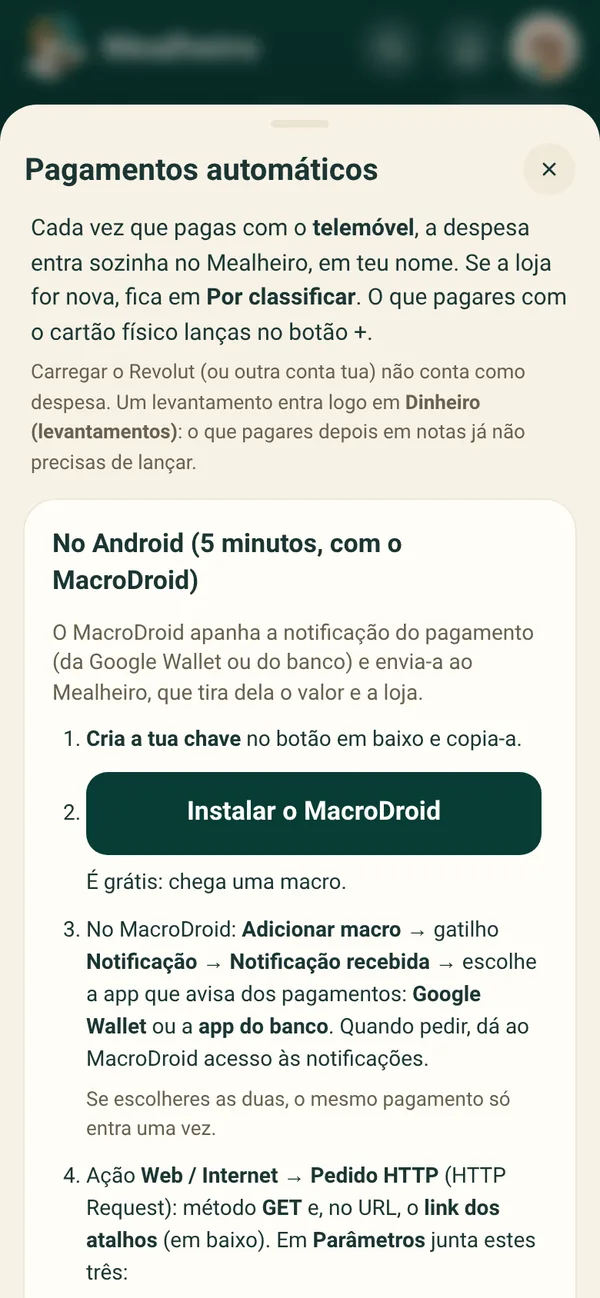 Pagamentos automáticos no Mealheiro: o que fazem e os passos para os ligar no telemóvel